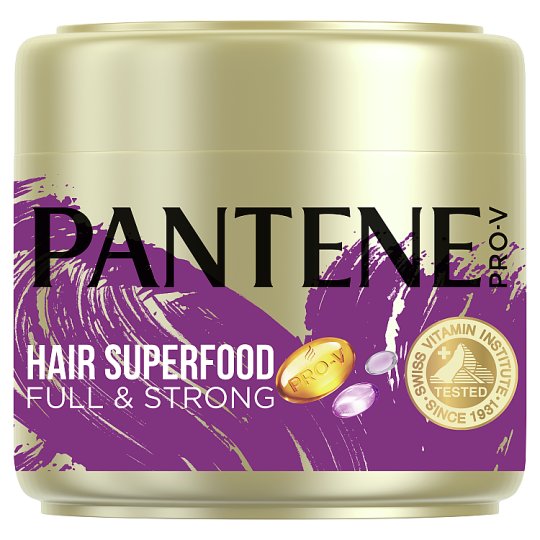 Pantene ProV Supernutrients Full&Strong Keratin Hair Mask, 300ml