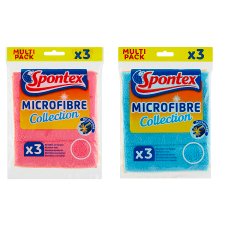 Spontex Microfibre Pads 3 pcs