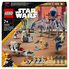 LEGO Star Wars 75372 Clone Trooper & Battle Droid Battle Pack