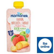 Hamánek Banana, Peach, Apple 100 g