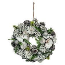 Snow Meister SM2489 Xmas Wreath Hanging 30 cm