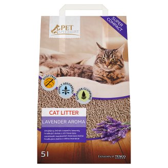 Tesco Pet Specialist Lavender Aroma hrudkujúce stelivo 5 l