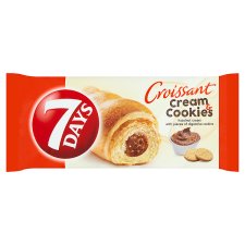 7 Days Croissant with Hazelnut Cream with Pieces of Cookies 60 g