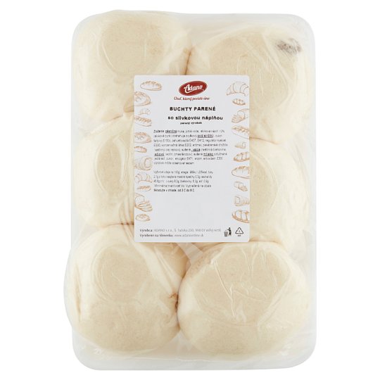 Adano Buchty parené so slivkovou náplňou 500 g