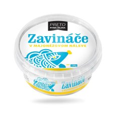 Ryba Žilina Preto Herrings in Pickle Mayonnaise 150 g