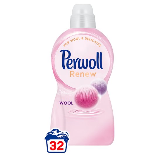 Perwoll Renew Wool Special Laundry Detergent 32 Washes 1920 ml Tesco
