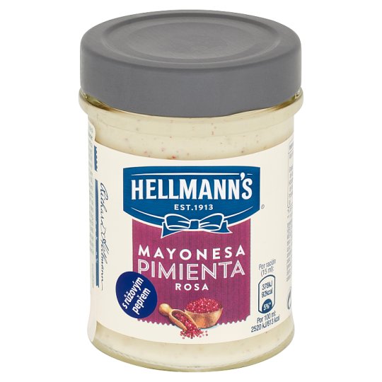Hellmann's Majonézová omáčka s ružovým korením 190 ml