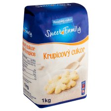 Sweet Family Krupicový cukor 1 kg