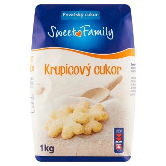 Sweet Family Krupicový cukor 1 kg