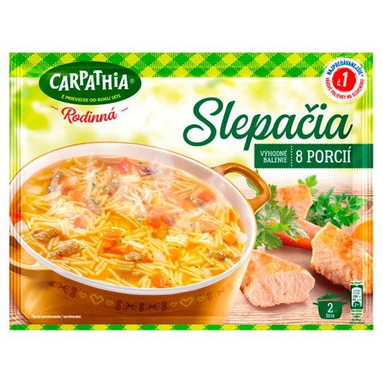 CARPATHIA Plný hrniec Slepačia polievka vrecko 120 g