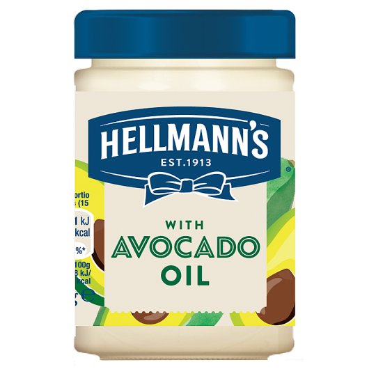 Hellmann's Majonézová omáčka s repkovým a avokádovým olejom 280 ml