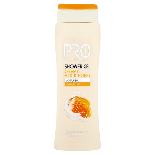 Tesco Pro Formula Milk & honey sprchový gél 400 ml