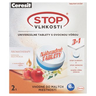Ceresit Stop Vlhkosti Náhradné tablety broskyňa 3v1 2 x 300 g