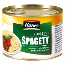 Hamé Morca della mäsovo zeleninová zmes na špagety 180 g