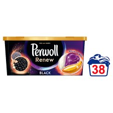 Perwoll Renew & Care Caps Black, 38 praní, 551 g