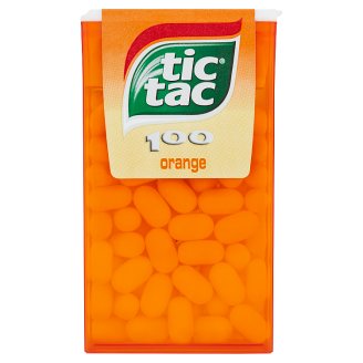 Tic Tac Dražé s pomarančovou príchuťou 49 g