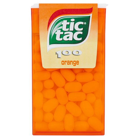 Tic Tac Dražé s pomarančovou príchuťou 49 g