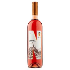 Víno Nitra Selection Cabernet Sauvignon Rosé slovenské akostné víno ružové suché D.S.C. 0,75 l