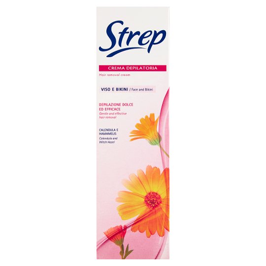 Strep Depilatory Cream Face and Bikini Area 75 ml Tesco Groceries