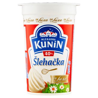 Mlékárna Kunín Šľahačka de luxe 200 g