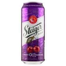 Steiger Radler 0.0% Dark Cherry Light Non-Alcohollic 0.5 L