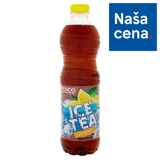 Tesco Nealkoholický nápoj z čierneho čaju s citrónovou príchuťou 1,5 l