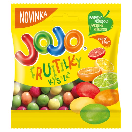 JOJO Fruitilky kyslé 60 g