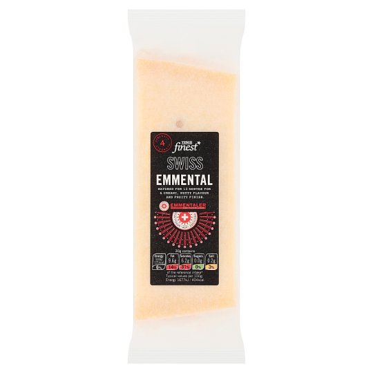 Tesco Finest Emmental plnotučný tvrdý syr 195 g