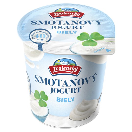 Zvolenský Smotanový jogurt biely 320 g