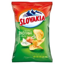 Slovakia Chips with Cream and Onion Flavor 60 g