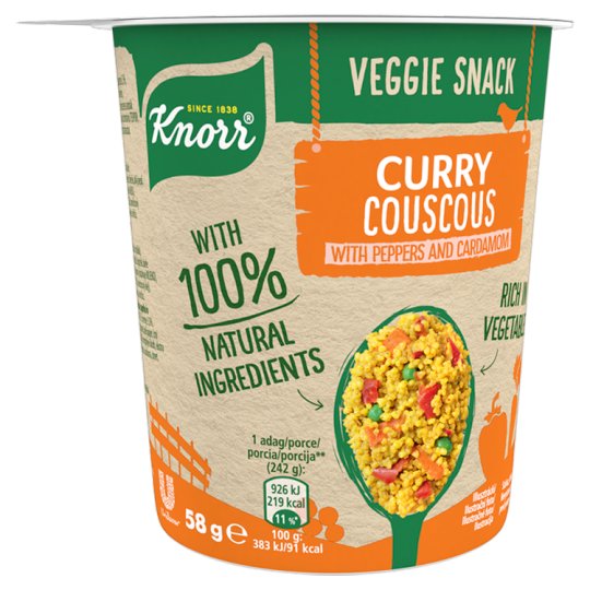 Knorr Kari kuskus s paprikou a kardamómom 58 g