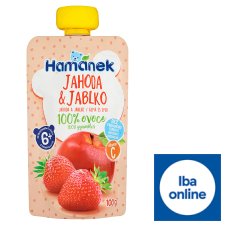 Hamánek Strawberry and Apple 100 g