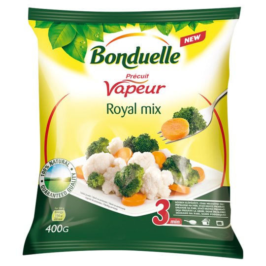 Bonduelle Vapeur Cisárska zeleninová zmes 400 g