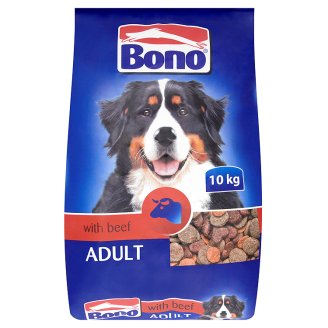 Bono Adult kompletné krmivo pre psy s hovädzinou 10 kg