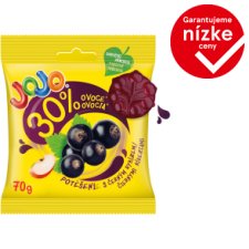 JOJO Delight Black Currant Jelly Candies with Fruit Puree 70 g