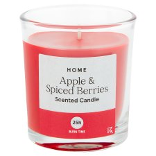 Tesco Home Apple & Spiced Berries vonná sviečka 109 g