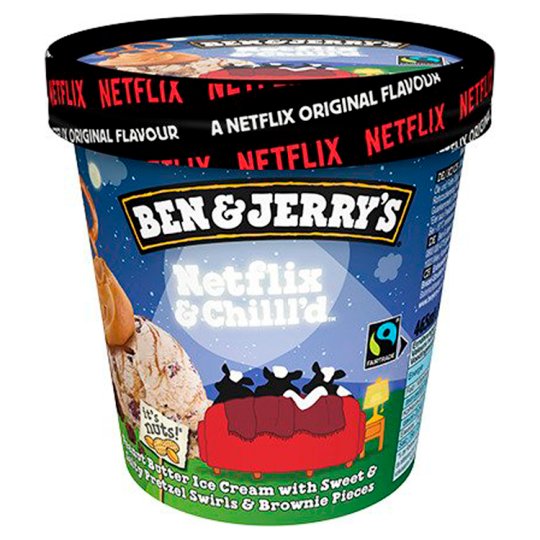 Ben & Jerry's Netflix Chilll'd Ice Cream 465 ml