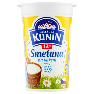 Mlékárna Kunín Smotana 12 % 200 g