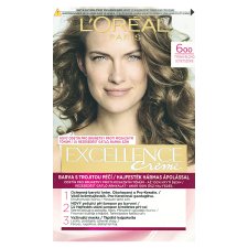 L'Oréal Paris Excellence Créme 600 , tmavá blond, 72 +48 +12 +60 ml