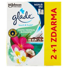 Glade Touch & Fresh Exotic Tropical Blossoms náplň 3 x 10 ml
