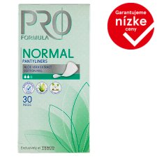 Tesco Pro Formula Normal Pantyliners Aloe Vera 30 pcs