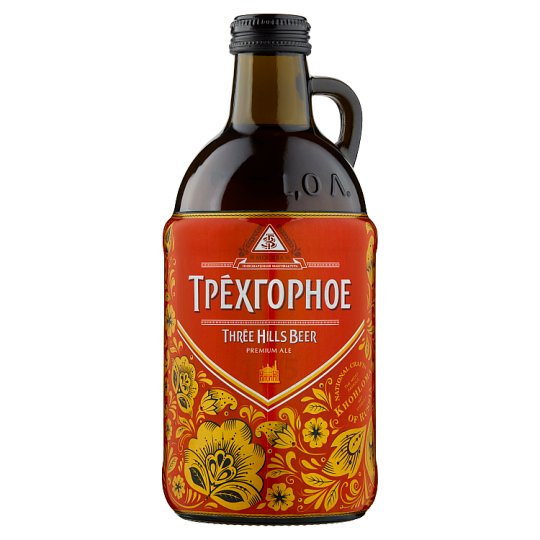 Triochgornoe Svetlé pivo typu Hell, ležiak 1 l