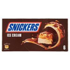 Snickers Milk Ice Cream with Peanuts 6 x 50.3 ml (301.8 ml)