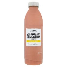 Tesco Strawberry Sensation Smoothie 750 ml