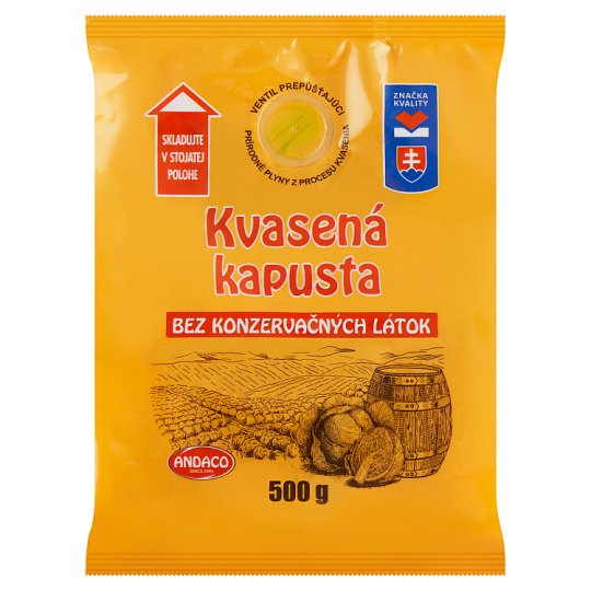 Andaco Kvasená kapusta 500 g