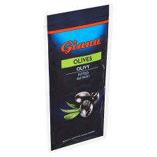 Giana Black Olives Pitted 180 g