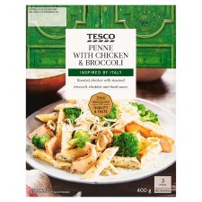 Tesco Penne with Chicken & Broccoli 400 g