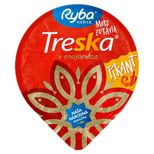 Ryba More Zdravia Treska v majonéze pikant 140 g
