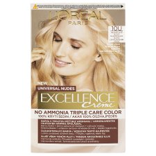 L'Oréal Paris Excellence Creme Universal Nudes permanentná farba na vlasy 10 U Najsvetlejšia blond