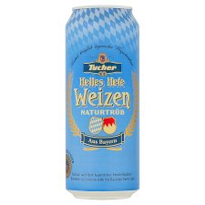 Tucher Bright Yeast Wheat Beer 0.5 L